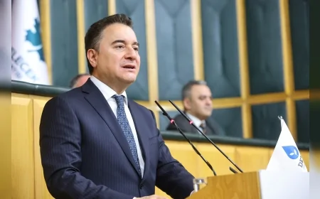 DEVA Partisi Genel Başkanı Ali Babacan: “Sayın Erdoğan’ın ve AK Parti’nin açık bir şekilde sorumluluk almasının vakti gelmiştir”