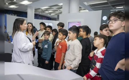 Mersin’de Mercan 100. Yıl İklim ve Çevre Bilim Merkezi Ara Tatilde 900’ü Aşan Ziyaretçisiyle Bölgenin Bilim Buluşma Noktası Oldu