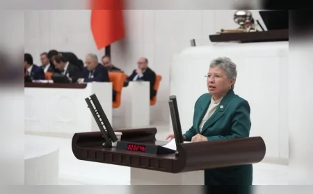 NURTEN YONTAR TBMM’DE “İLK EVİM ARSA PROJESİ ÜÇ YILDIR İLERLEMİYOR, HAK SAHİPLERİ MAĞDUR” ÇIKIŞI YAPTI