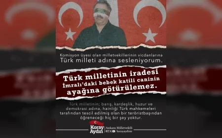 Ankara Milletvekili Koray Aydın: “Millet iradesi İmralı’daki teröristbaşının ayağına götürülemez”