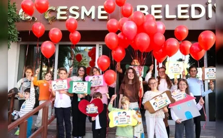 Çeşme Belediyesi Meclis Salonu’nda Düzenlenen 1. Çocuk Hakları Çalıştayı’nda Çocuklar Haklarını Anlattı ve Söz Hakkını Kullandı