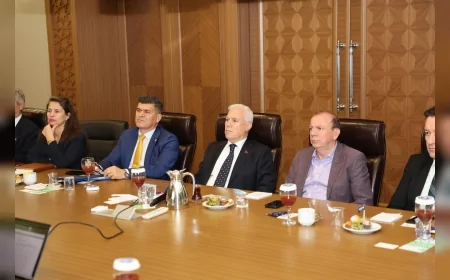 Bursa Büyükşehir Belediye Başkanı Mustafa Bozbey: “Dünyanın iklim krizini konuştuğu bir dönemde su tüketen sanayi mutlaka tartışılmalı”