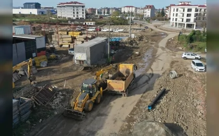 Altınordu Cumhuriyet Mahallesinde başlatılan yeni yağmur suyu hattı çalışmasıyla uzun süredir yaşanan taşkın sorununa Ordu Büyükşehir tarafından kapsamlı çözüm hedefleniyor