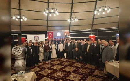 Mamak Çorumlular Federasyonu’nun Geniş Katılımlı Toplantısında Birlik ve Dayanışma Mesajları Öne Çıktı