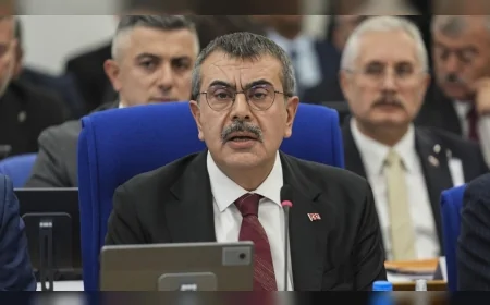 MİLLİ EĞİTİM BAKANI YUSUF TEKİN: “10 KASIM ARA TATİLE BİLEREK GETİRİLMEDİ, 29 EKİM’DE CUMHURBAŞKANI POSTERİ ANAYASA 104’E DAYANIYOR”