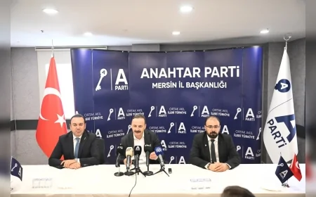 Anahtar Parti Genel Başkanı Yavuz Ağıralioğlu Mersin’de: “Doğru desteklense Mersin memleketin gıda ambarıdır”