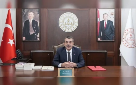Millî Eğitim Bakanı Yusuf Tekin: “Öğretmenlerimizin Emeği Türkiye’nin Geleceğinde Derin İzler Bırakıyor”