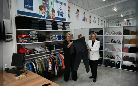 Kuşadası’nda Ada Kıyafet Evi Açılıyor: İhtiyaç Sahibi Çocuklara Ücretsiz Yeni Giysi Desteği Başlıyor