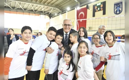 Ankara Büyükşehir Belediyesi ile TVF Sincan’da Fabrika Voleybol’un İkinci Eğitim Okulunu Açtı