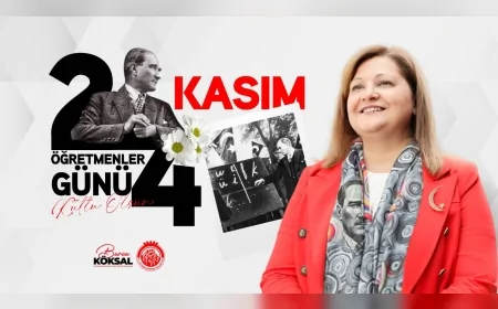 Afyonkarahisar Belediye Başkanı Burcu Köksal: “Öğretmenin yaktığı aydınlanma meşalesi bir ülkenin gerçek gücüdür”