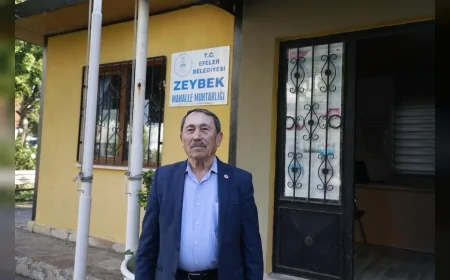 Aydın’da İlçe Genelinde Süren Altyapı Yatırımlarına Zeybek Mahallesi’nde Tam Not Veren Muhtar Aker: “Tüm Taleplerimiz Karşılandı”