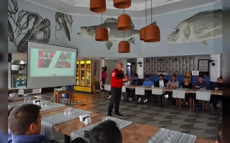 Çeşme Belediyesi ile AKUT’un ortak eğitim programı ÇEŞTUR personeline afet bilincini artırmaya yönelik kapsamlı uygulamalarla tamamlandı