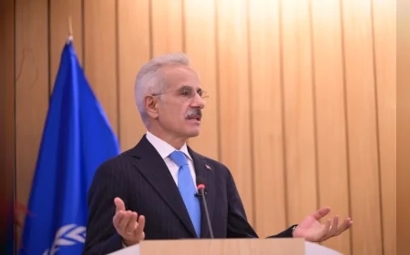 Ulaştırma ve Altyapı Bakanı Abdulkadir Uraloğlu IMO 34. Genel Kurulu’nda: “Deniz ve okyanusların barış ve iş birliği alanı olarak kalması ortak sorumluluktur”