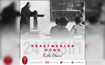 Türkiye Veteriner Hekimleri Birliği Merkez Konseyi Başkanı Ali Eroğlu: “Öğretmenlerimizin Bilimin Işığını Geleceğe Taşıyan Emeği Büyük Bir Minnettir”
