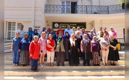 Uşak’ta Dört Merkezde Kadınlara Yönelik Kurslar, Sosyal Destekler ve Üretim Projeleriyle Kadınların Hayata Katılımı Güçlendiriliyor