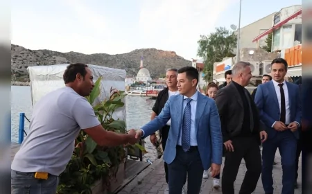 Marmaris Belediye Başkanı Acar Ünlü Selimiye, Bozburun ve Bayır Mahallelerinde Öncelikli İhtiyaçları Sahada İnceledi