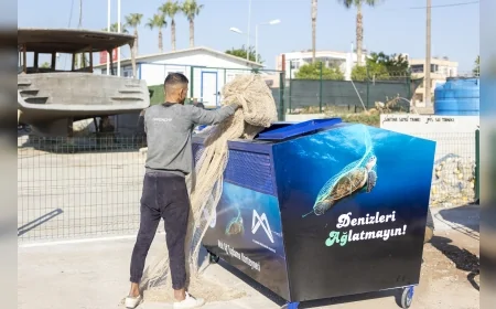 Mersin Büyükşehir Belediyesi Akdeniz’de Hayalet Ağ Tehlikesini Azaltacak “Denizleri Ağlatmayın” Projesini Başlattı