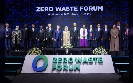 Yüksek Düzeyli Tarım ve Orman Bakanları Paneli’nde Emine Erdoğan: “Sıfır atığı anlattığımızda israfı azaltıp insanlığı kurtaran en güçlü formülü paylaşmış olacağız”