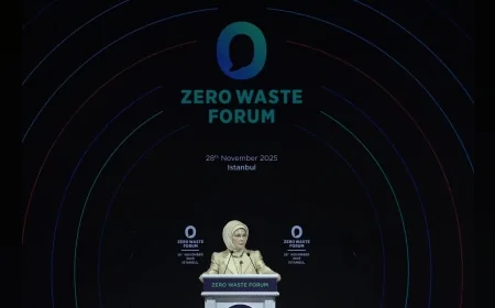 Yüksek Düzeyli Tarım ve Orman Bakanları Paneli’nde Emine Erdoğan: “Sıfır atığı anlattığımızda israfı azaltıp insanlığı kurtaran en güçlü formülü paylaşmış olacağız”