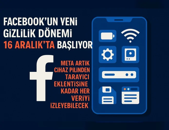 Facebook’un Yeni Gizlilik Dönemi 16 Aralık’ta Başlıyor: Meta Artık Cihaz Pilinden Tarayıcı Eklentisine Kadar Her Veriyi İzleyebilecek