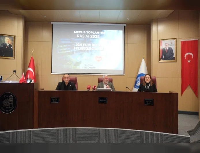 Çorum Belediyesi’nden 7 Milyar 980 Bin TL’lik 2026 Bütçesi: Başkan Aşgın “Ayakları yere basan, hizmet ve yatırım odaklı bir bütçe hazırladık”