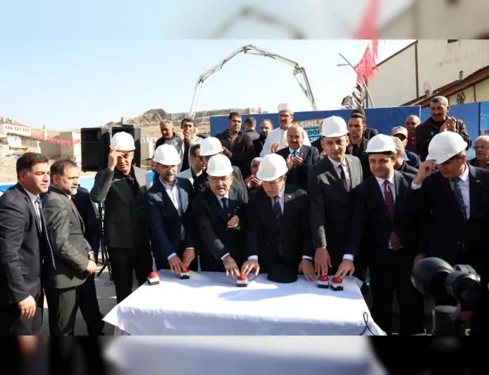 Erzurum Büyükşehir Belediyesi Pasinler’de 168 Konutluk Kentsel Dönüşüm Projesinin Temelini Attı