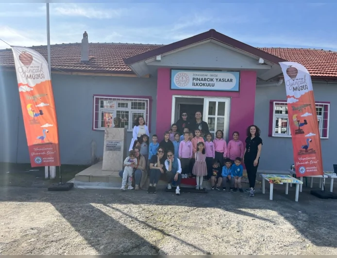 Kdz Ereğli Belediyesi Oyuncak Müzesi Sosyal Sorumluluk Projesiyle Pınarcık Yaslar İlkokulu’nda Atölye Etkinlikleri Düzenledi