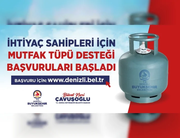 Denizli Büyükşehir Belediyesinin 12 Kiloluk Tüp Desteği Doğalgazsız Mahallelerde Artan Mutfak Maliyetlerine Karşı Hedef Odaklı Çözüm Sunuyor