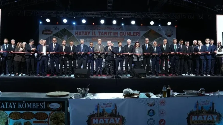 “Bin Renk, Bir Ahenk” Temasıyla Hatay Tanıtım Günleri İstanbul’da Başladı