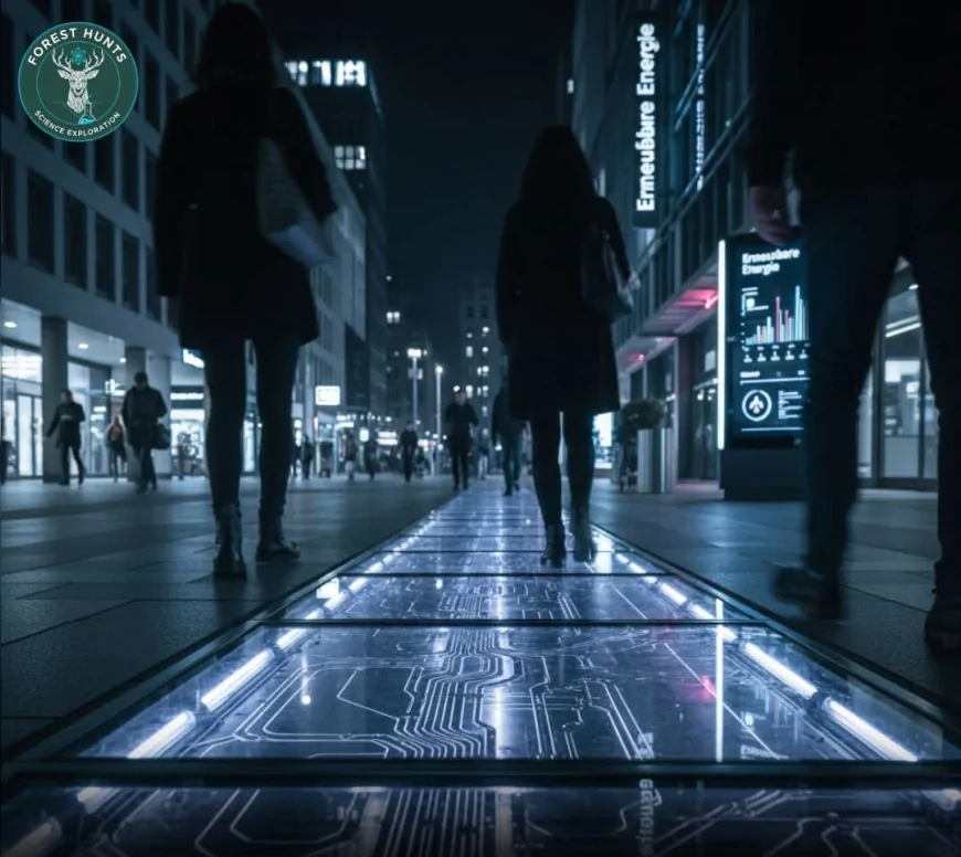 Almanya’dan Enerji Üreten Beton: Adımlar Elektriğe Dönüşüyor