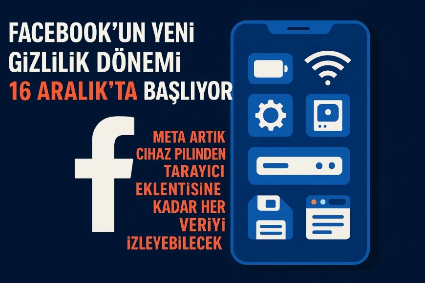 Facebook’un Yeni Gizlilik Dönemi 16 Aralık’ta Başlıyor: Meta Artık Cihaz Pilinden Tarayıcı Eklentisine Kadar Her Veriyi İzleyebilecek