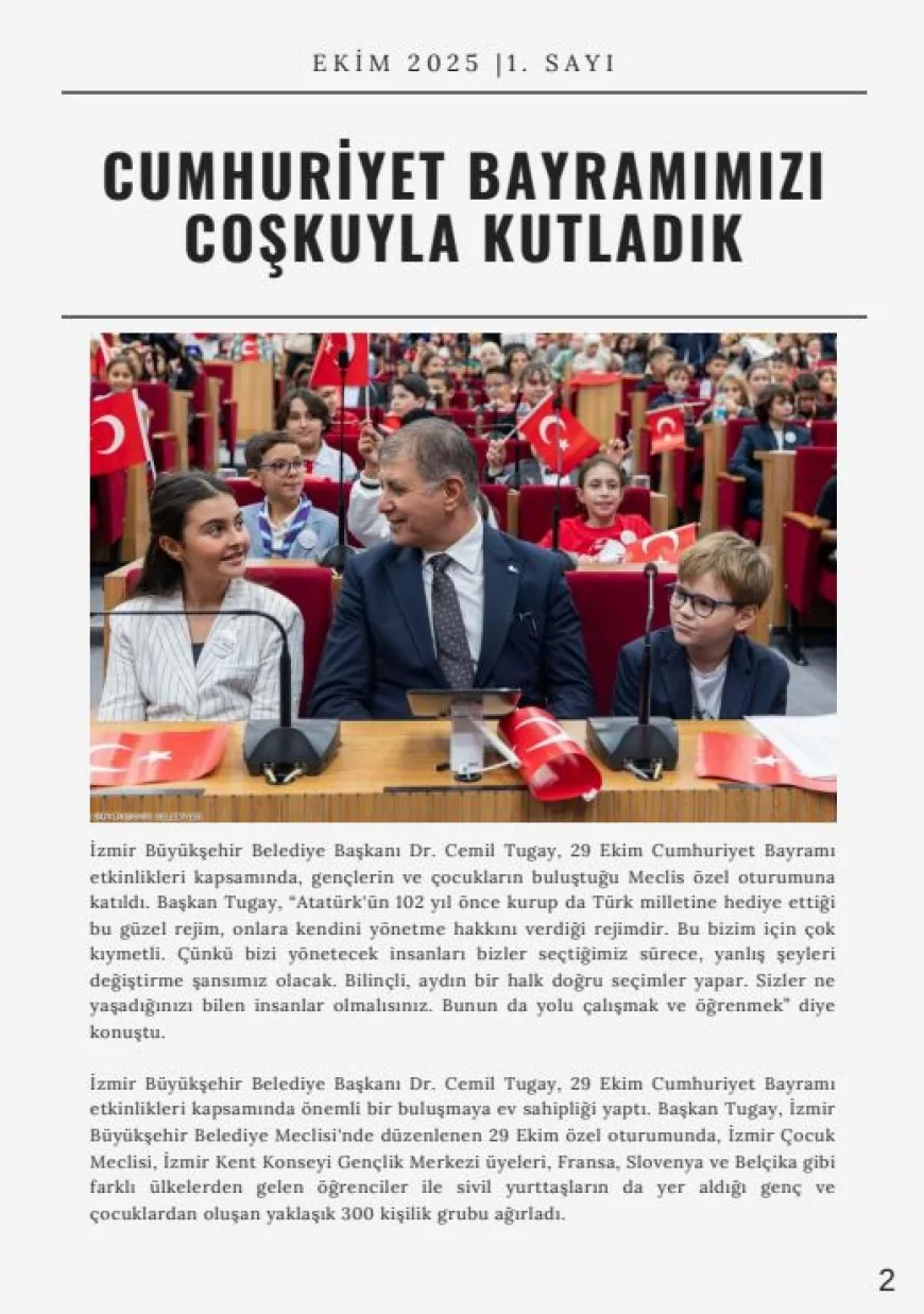 İzmir Büyükşehir Belediyesi’nin “Hep Birlikte İzmir” Bülteniyle Sosyal Etkinliklere Katılım Artıyor