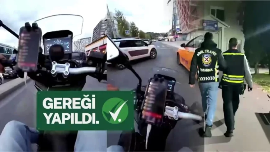 İçişleri Bakanı Ali Yerlikaya: “Kırmızı ışıkta akrobatik hareket yapan sürücü yakalandı, gereği yapıldı”