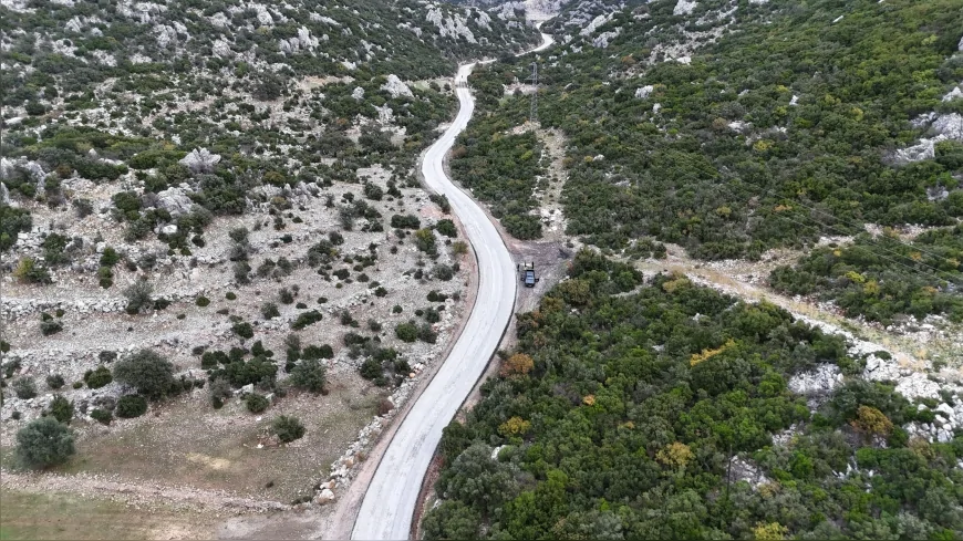 Muğla Büyükşehir Belediyesi Marmaris’te 45 Milyon Liralık Yol Yatırımını Tamamladı
