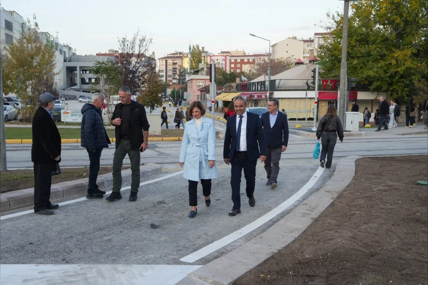 Eskişehir Büyükşehir Belediyesi Cidde Sokak Bağlantısını Tamamladı: Espark Çevresinde Trafik Rahatladı