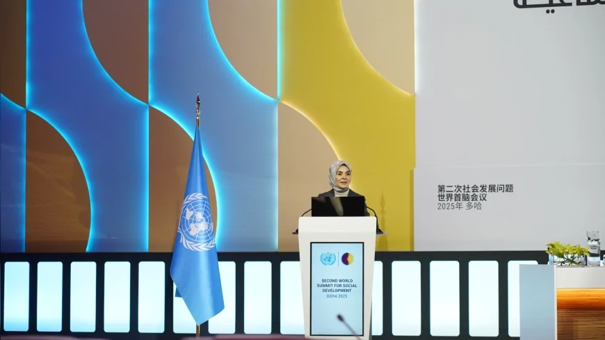 Aile ve Sosyal Hizmetler Bakanı Mahinur Özdemir Göktaş: “Sosyal kalkınmayı insan merkezli yeni bir küresel dayanışma ruhuyla yeniden tanımlamalıyız”