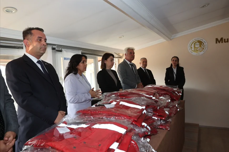 Muğla Büyükşehir Belediyesi’nden 574 Muhtara Afet Hazırlığı İçin Özel Yelek Desteği