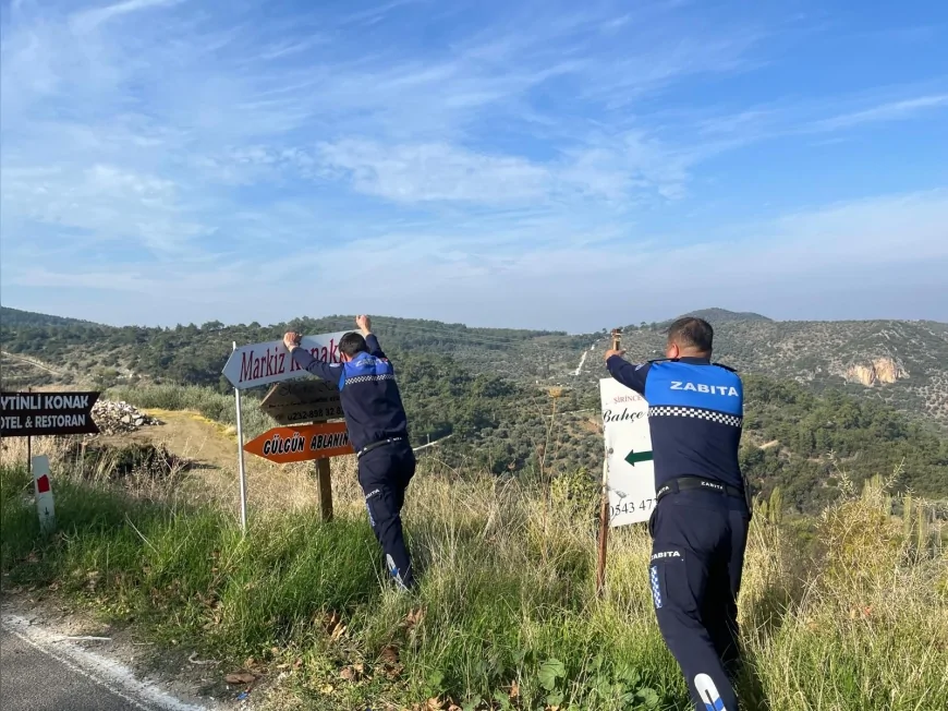 Efes Selçuk’ta Görüntü Kirliliği Yaratan Tabelalar Kaldırılıyor: Şirince’de Başlayan Uygulama İlçe Geneline Yayılacak