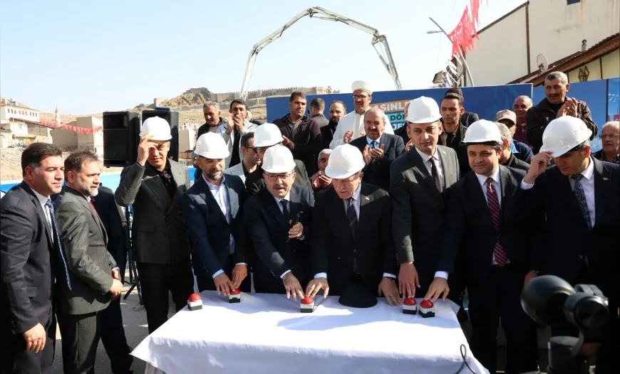 Erzurum Büyükşehir Belediyesi Pasinler’de 168 Konutluk Kentsel Dönüşüm Projesinin Temelini Attı