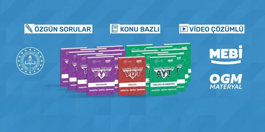 Millî Eğitim Bakanlığı “MEBİ YKS Tarama Testi Kitapları”nı Yayımladı