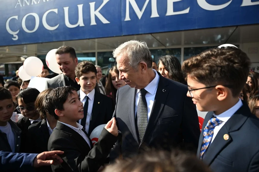 Ankara Büyükşehir Belediye Başkanı Mansur Yavaş: “Çocuklar kentte yaşayan en önemli bireyler olarak bizlere yol gösteriyorlar”