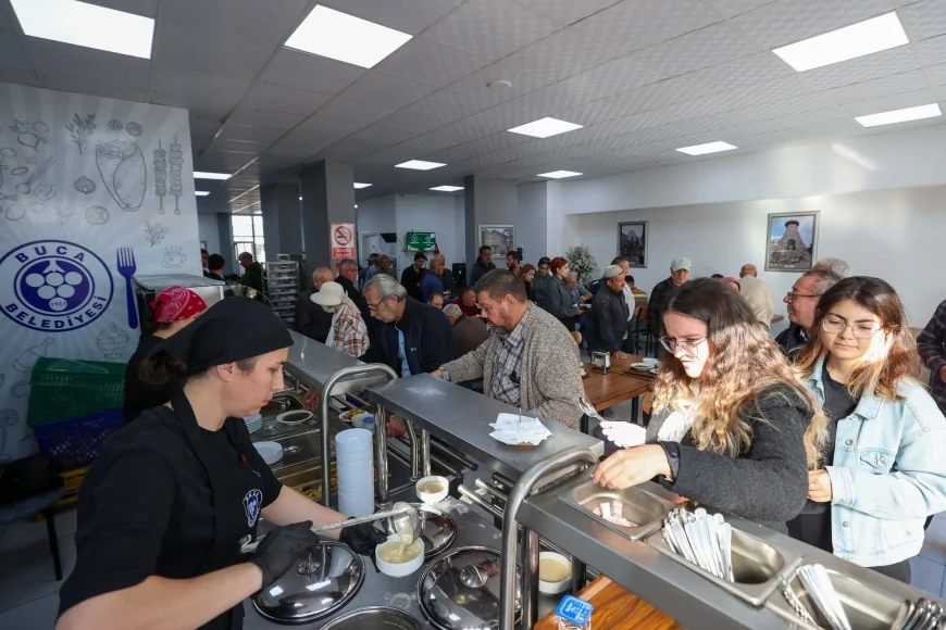 Buca Belediyesi’nden 10 Kasım’a Özel Uygulama: Atatürk’ün Anısına Kent Lokantaları Ücretsiz Hizmet Verdi