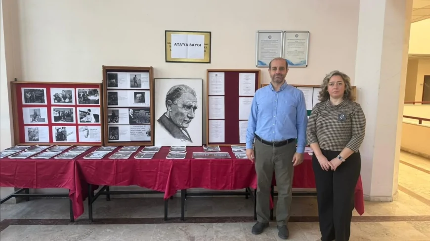 Ege Üniversitesinde “Atatürk’ü Anma” Köşesi Açıldı: Gençler Cumhuriyet’in Kurucu Değerleriyle Buluşuyor