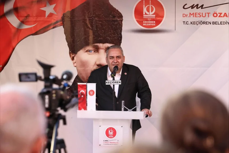 Keçiören Belediye Başkanı Dr. Mesut Özarslan: “Hakkın hakkı için halka hizmet esastır”