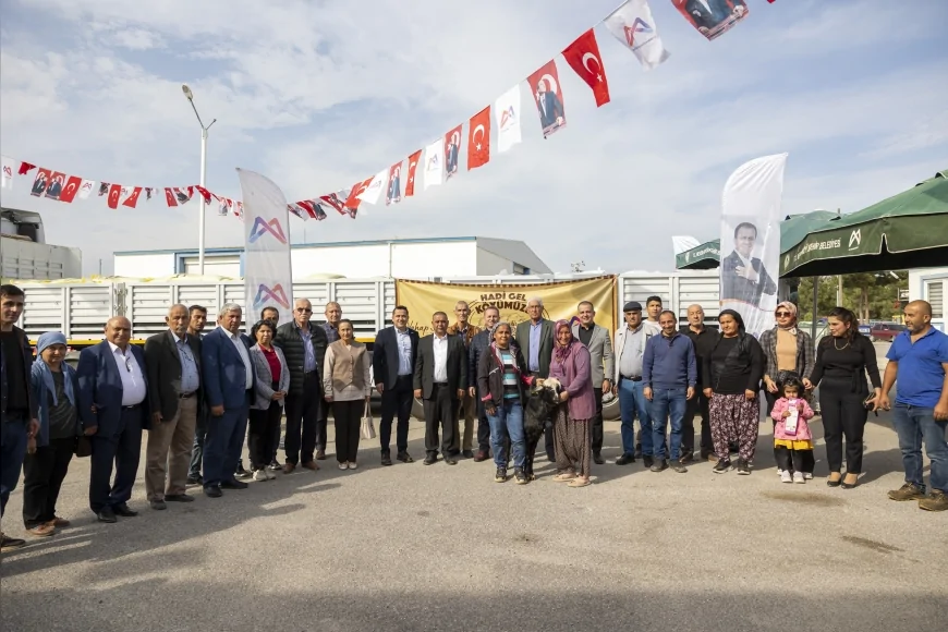 Mersin Büyükşehir Belediyesi’nin “Hadi Gel Köyümüze Destek Verelim” Projesi 6’ncı Yılında Üreticilerin Umudu Olmaya Devam Ediyor