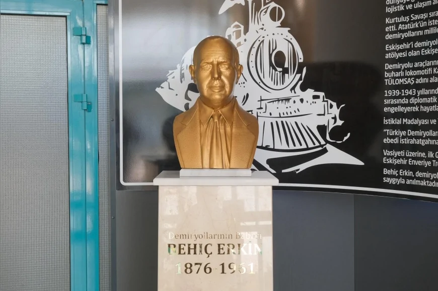 Eskişehir Büyükşehir Belediyesi, ESTRAM Yerleşkesine “Demiryollarının Babası” Behiç Erkin’in Adını Verdi