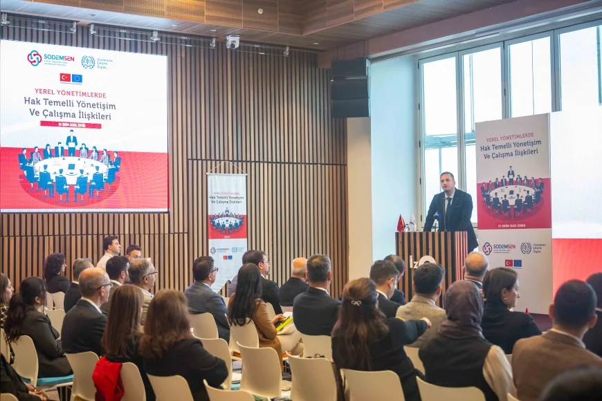 Bornova Belediye Başkanı Ömer Eşki SODEMSEN Çalıştayında: “Sürdürülebilir belediyecilik için paylaşım şart”