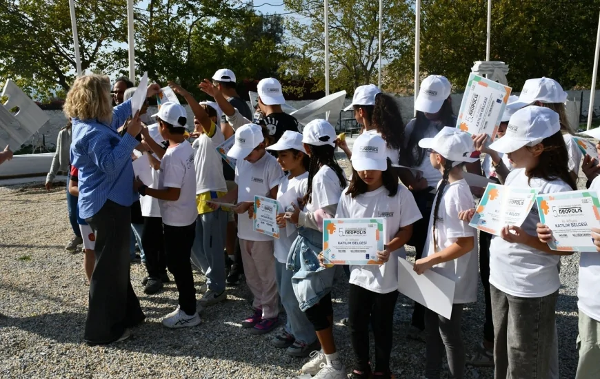 5. Uluslararası Neopolis Heykel Sempozyumu’nda Çocuklar Kilden Hayallerini Şekillendirdi