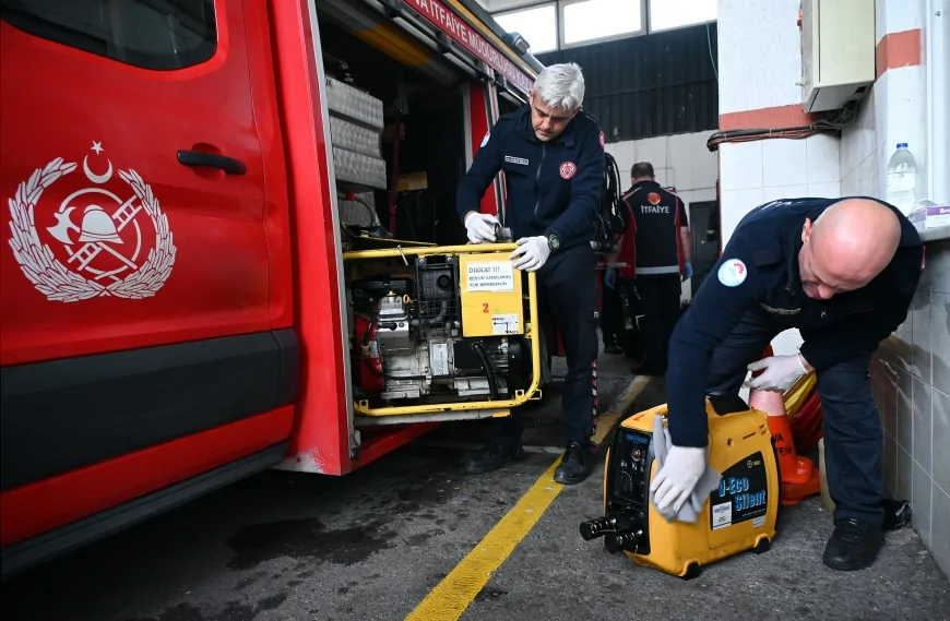 Yalova Belediyesi İtfaiye Müdürlüğü Kış Hazırlıklarını Tamamladı: Ekipman ve Araçlarda Kapsamlı Bakım Gerçekleştirildi