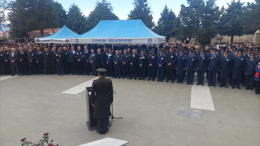 Çorum’da Şehit Hava Uçak Bakım Astsubay Üstçavuş Burak İbbiği Dualarla Defnedildi